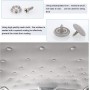 Zocipro Chinchetas Techo Coche, 65Pcs Botones Reparación Techo Coche, Remaches Retención Hebilla con 65 Pasadores de Colores 1