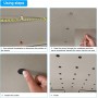 Zocipro Chinchetas Techo Coche, 65Pcs Botones Reparación Techo Coche, Remaches Retención Hebilla con 65 Pasadores de Colores 1