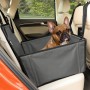 Asiento de coche para perro extra estable – Asiento reforzado para perros de tamaño mediano con 4 correas de sujeción, robusto e