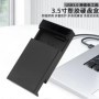 Caja de disco duro externo USB 3,0 SATA de 3,5 pulgadas, caja de almac
