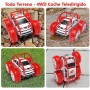 MaxTronic Coche Teledirigido de Carga Directa para Niños - Coche RC Anfibio 2.4G 360° - 15KM/H - 4WD - Coche de Acrobacias