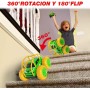 MaxTronic Coche Teledirigido de Carga Directa para Niños - Coche RC Anfibio 2.4G 360° - 15KM/H - 4WD - Coche de Acrobacias