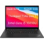 Lenovo ThinkPad T14s G1 Portátil empresarial, Intel Core i5-10310U, pantalla FHD de 14", 16 GB de RAM, SSD de 512 GB, Teclado