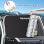 ZATOOTO Parasol Lateral Coche - Cortinillas para Coche (4 Piezas), Magnético, Proporciona Protección UV, Protege a su Bebé y