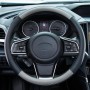 ZATOOTO Funda Volante Cuero - Funda Volante Coche Universal, Antideslizante, Duradera, Negro