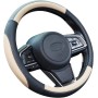 ZATOOTO Funda Volante Cuero - Funda Volante Coche Universal, Antideslizante, Duradera, Negro