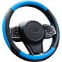 ZATOOTO Funda Volante Cuero - Funda Volante Coche Universal, Antideslizante, Duradera, Negro