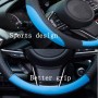 ZATOOTO Funda Volante Cuero - Funda Volante Coche Universal, Antideslizante, Duradera, Negro