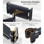 AHK Soporte Tablet Coche, Tablet para Coche Reposacabezas con Apoyo 360 Rotación para 4,4-11 Pulgadas iPad, iPhone, Galaxy Tab,