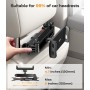 AHK Soporte Tablet Coche, Tablet para Coche Reposacabezas con Apoyo 360 Rotación para 4,4-11 Pulgadas iPad, iPhone, Galaxy Tab,