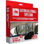 +PWR Car Parts Parasol Trasero Triple Capa Negro Microperforado Plegable 100 x 50 cm. Protege el Interior del Coche de los Rayos