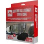+PWR Car Parts Parasol Trasero Triple Capa Negro Microperforado Plegable 100 x 50 cm. Protege el Interior del Coche de los Rayos
