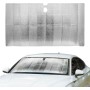 +PWR Car Parts Parasol Trasero Triple Capa Negro Microperforado Plegable 100 x 50 cm. Protege el Interior del Coche de los Rayos