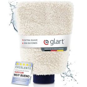 Glart 44WH guante de lavado de coche de microfibra extra suave, extremadamente absorbente, elimina la suciedad sin esfuerzo,
