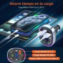 SONRU Transmisor FM Bluetooth 5.3 para Coche, Manos Libres Inalámbrico Reproductor MP3 Coche, QC3.0&PD 30W Tipo C Carga Rápida,