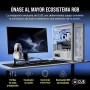 Corsair HS80 RGB USB Auriculares premium para juegos con sonido envolvente 7.1 (Micrófono omnidireccional, Tecnología SoundID de