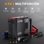 6500A 27000mAh Arrancador de Baterias de Coche con Compresor de Aire/18W Carga Rápida/Luz LED de 1600 lúmenes/160W DC