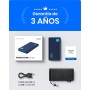 INIU Power Bank, Slimmest USB C Triple 3A de Alta Velocidad 10000mAh Bateria Externa, Bateria Portatil con Linterna para iPhone