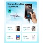 INIU Power Bank, Slimmest USB C Triple 3A de Alta Velocidad 10000mAh Bateria Externa, Bateria Portatil con Linterna para iPhone