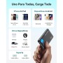 INIU Power Bank, Slimmest USB C Triple 3A de Alta Velocidad 10000mAh Bateria Externa, Bateria Portatil con Linterna para iPhone