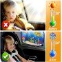 WTZWYFWJ 2 Piezas Parasol Coche Bebe,Negro Parasol Coche Infantil, para Proteger del Sol a Bebés y Mascotas-Negro