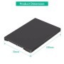 Caja M.2 NGFF B Key a SATA SSD de 2,5 pulgadas, carcasa de disco duro 