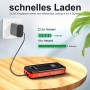 Power Bank 27.000 mAh, 22.5 W PD 3.0 QC 4.0 Carga Rápida Powerbank con Linterna LED USB C Input & Output Teléfono Móvil Batería