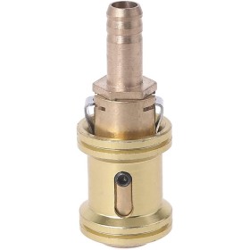 Adaptador de conector de abrazadera de latón para coche, 6,5/8 mm