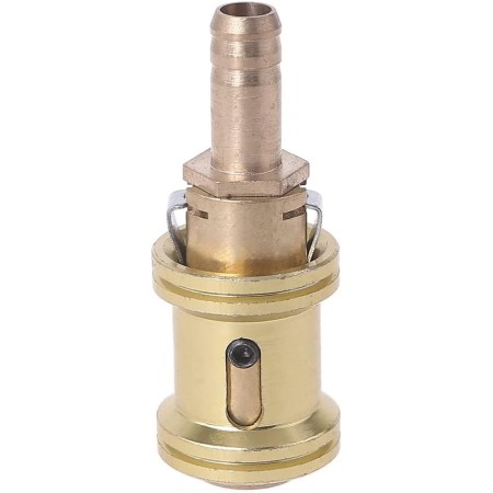 Adaptador de conector de abrazadera de latón para coche, 6,5/8 mm