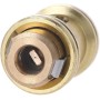 Adaptador de conector de abrazadera de latón para coche, 6,5/8 mm