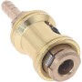 Adaptador de conector de abrazadera de latón para coche, 6,5/8 mm