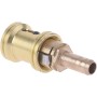 Adaptador de conector de abrazadera de latón para coche, 6,5/8 mm