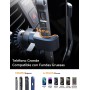 AINOPE Soporte Móvil Coche [Sujeta con Gravedad ][Operación con una Mano] - Soporte para Movil Coche Universal Compatible con