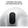 Apple AirPods 4, Auriculares inalámbricos, Bluetooth, con Audio Espacial Personalizado, Resistentes al Agua y el Sudor, Estuche