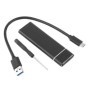 NGFF disco duro externo M.2 estado sólido 5GBPS SSD caja de Metal de r