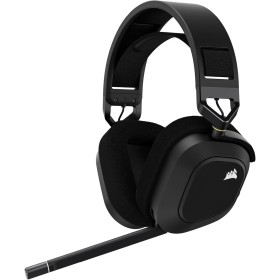 Corsair HS80 RGB WIRELESS Auriculares Inalámbricos para Juegos Multiplataforma RGB - Dolby Atmos - Micrófono Omnidireccional -