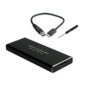 NGFF disco duro externo M.2 estado sólido 5GBPS SSD caja de Metal de r