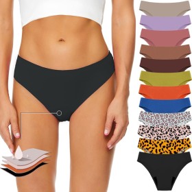 Bañador Menstrual Niña Adolescentes Bikini Menstrual Baño Traje De Baño Menstrual Mujer Bragas Mujer Cómodas y Suaves Bikinis