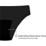 Bañador Menstrual Niña Adolescentes Bikini Menstrual Baño Traje De Baño Menstrual Mujer Bragas Mujer Cómodas y Suaves Bikinis