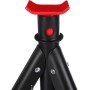 SIXTOL Mechanic Car Stand 3T - Soporte Plegable para Coche (2 Unidades, Capacidad de Carga de 3 toneladas, Altura Ajustable,
