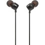 JBL Auriculares intrauditivos universales T110 con control remoto y micrófono, Negro