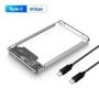 Caja de disco duro móvil tipo C de 2,5 pulgadas SATA a USB 3,1 USB C S
