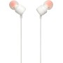 JBL Auriculares intrauditivos universales T110 con control remoto y micrófono, Negro