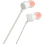 JBL Auriculares intrauditivos universales T110 con control remoto y micrófono, Negro