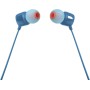 JBL Auriculares intrauditivos universales T110 con control remoto y micrófono, Negro