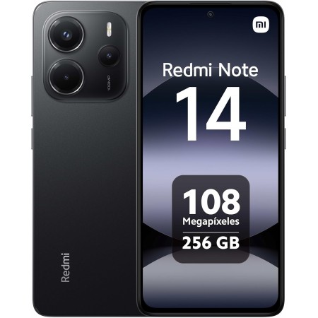 Xiaomi Redmi Note 14 - Smartphone de 8+256GB, Pantalla de 6.67" AMOLED FHD+ 120Hz, MediaTek Helio G99-Ultra, cámara de 108MP,