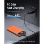 Power Bank, Slimmest 22.5W Batería Externa 13800mAh, 20W USB C Entradas y Salidas Cargador Portatil Carga Rápida Bateria