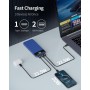 Power Bank, Slimmest 22.5W Batería Externa 13800mAh, 20W USB C Entradas y Salidas Cargador Portatil Carga Rápida Bateria