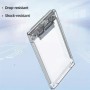 Caja transparente USB 3,0 a SATA III para disco duro portátil de trans