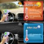 Oziral Parasol para Coche Ventana Delantera Plegable Parabrisas de Coche Parasol Cola de Paraguas con Resorte Plegable Adecuado
